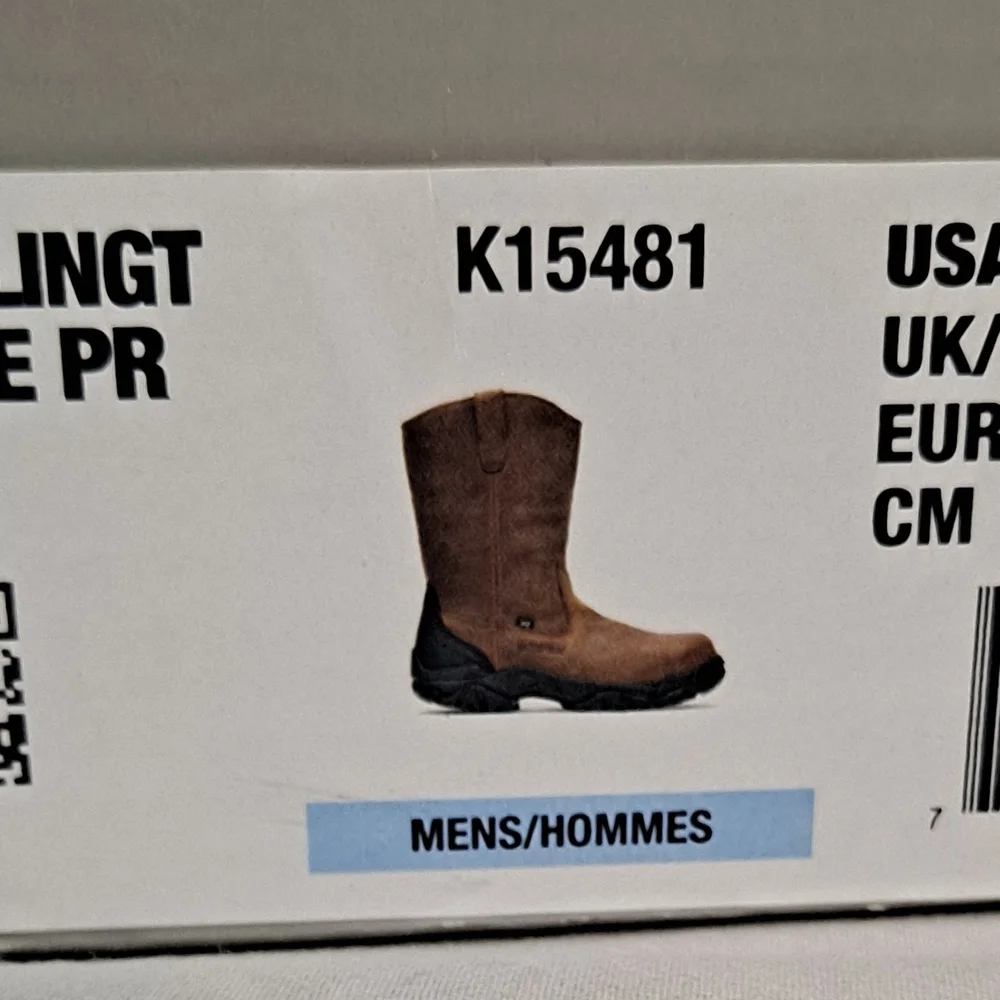 NWOT Hytest WP Wellington Eh Composite Toe Leather Waterproof Insulated Boot 8W